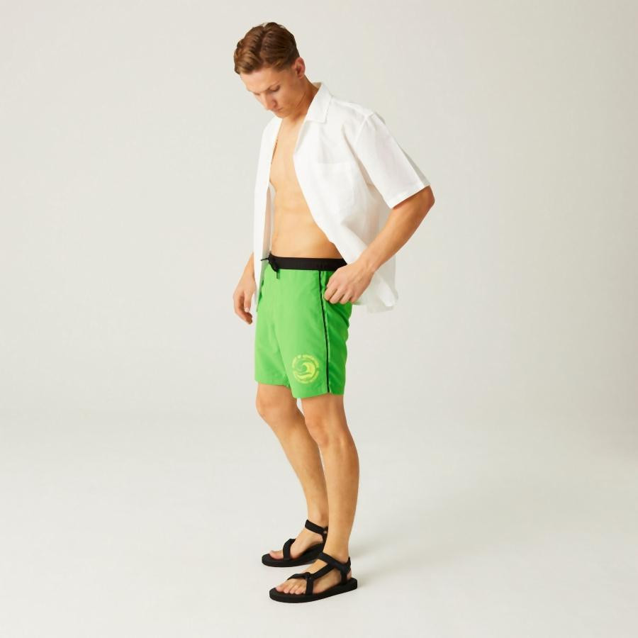 Regatta Benthamswimshort Férfi fürdőnadrág zöld Regatta Benthamswimshort Férfi fürdőnadrág zöld