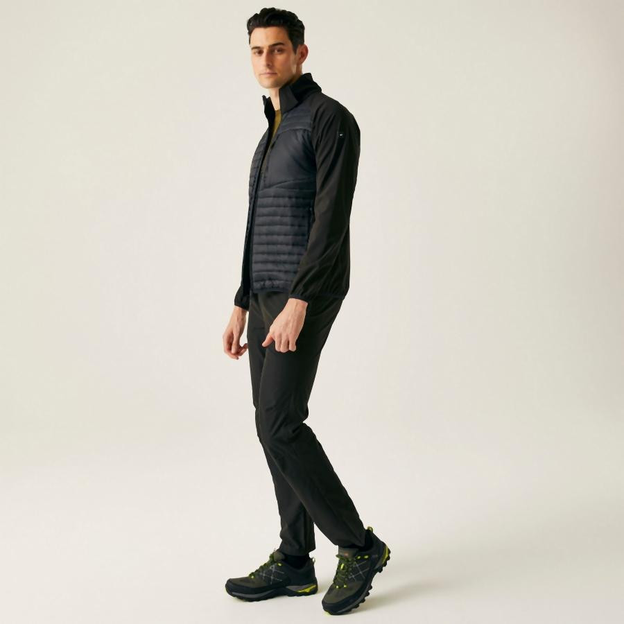 Regatta Pro Hybrid II Férfi softshell kabát fekete Regatta Pro Hybrid II Férfi softshell kabát fekete