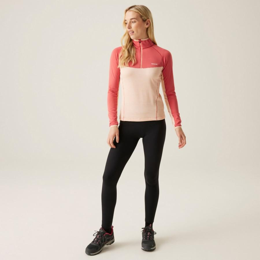 Regatta Womens Hepley női polár pulóver rózsaszín/korall/pink