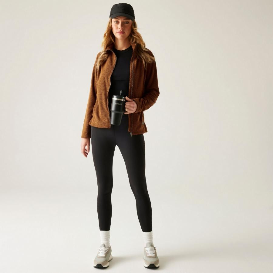 Regatta Heidy Full Zip Női polár felső barna Regatta Heidy Full Zip Női polár felső barna