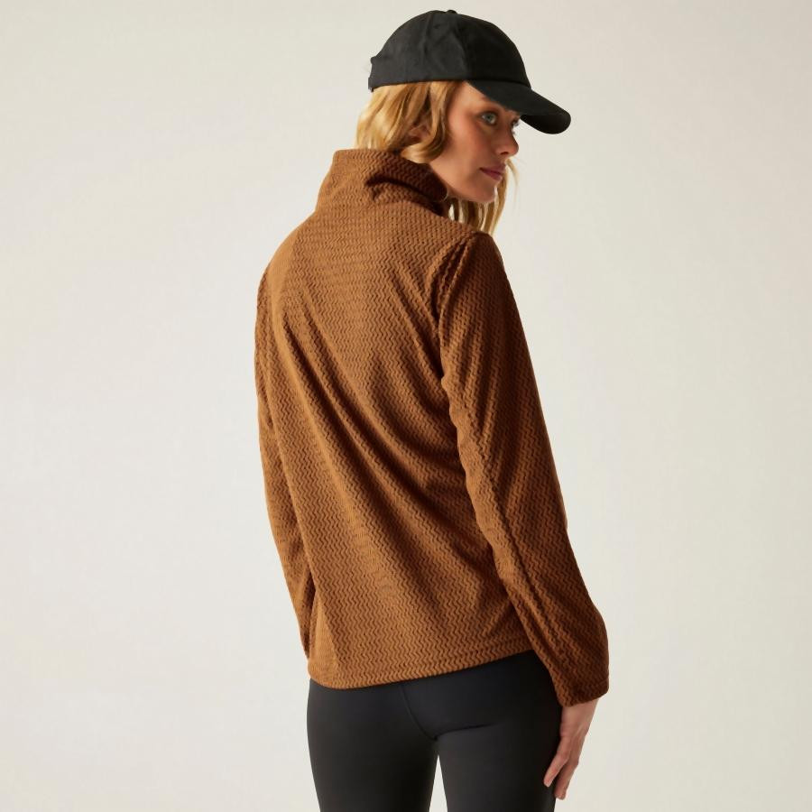 Regatta Heidy Full Zip Női polár felső barna Regatta Heidy Full Zip Női polár felső barna
