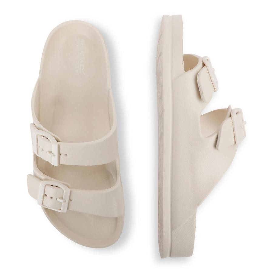 Regatta Womens Brooklyn női papucs bézs