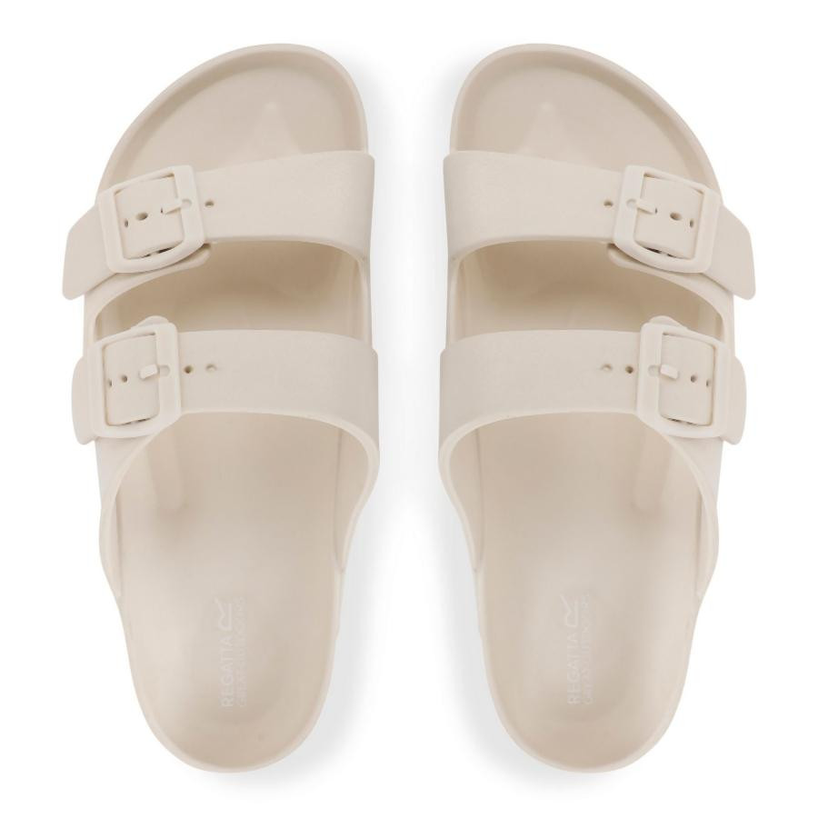 Regatta Womens Brooklyn női papucs bézs