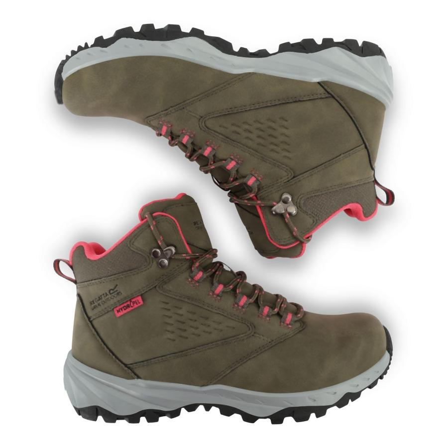 Regatta Womens Amble Boot Női túrabakancs zöld