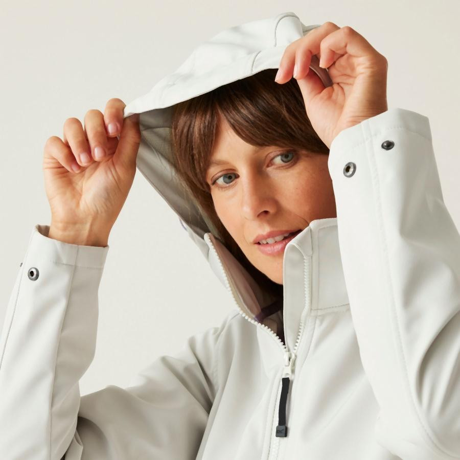 Regatta Carisbrooke Női softshell kabát fehér
