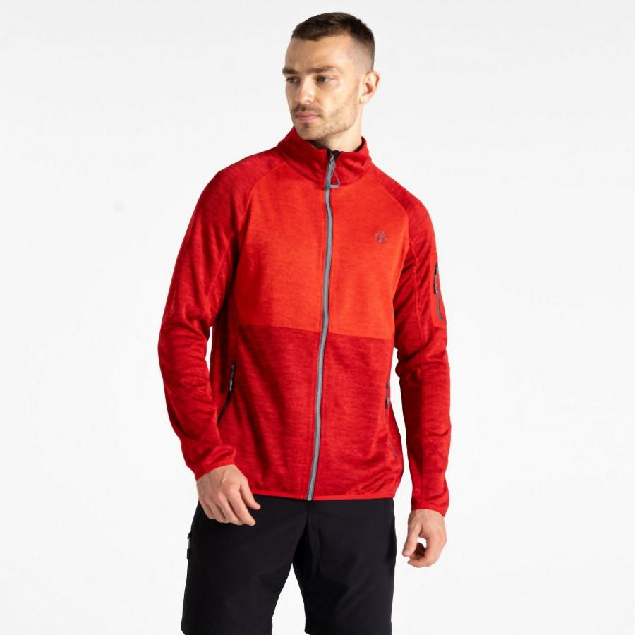 Dare2be Mens TorrekFleece Férfi polár felső piros