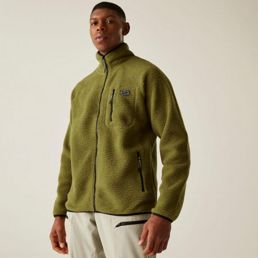 Dare2be Camber Fleece Férfi polár felső zöld Dare2be Camber Fleece Férfi polár felső zöld