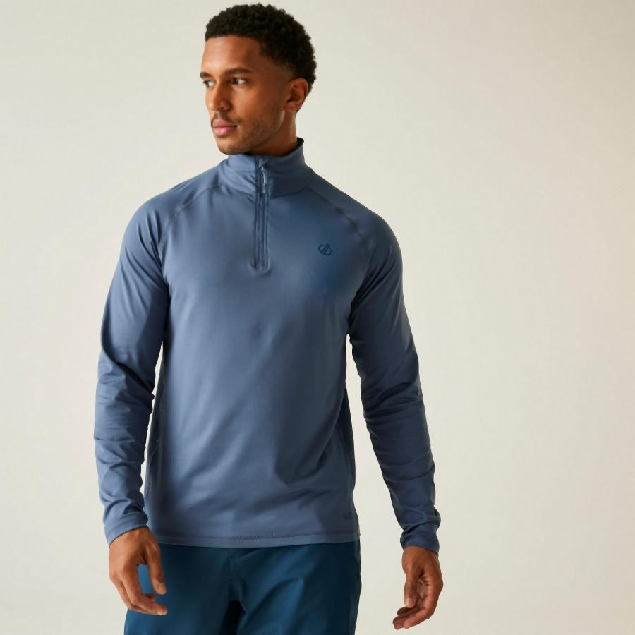 Dare2be Fuse Up II CoreSt férfi core stretch pulóver kék