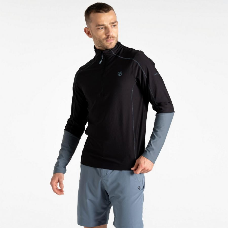 Dare2be TorrekLite Jersey Férfi technikai felső fekete Dare2be TorrekLite Jersey Férfi technikai felső fekete