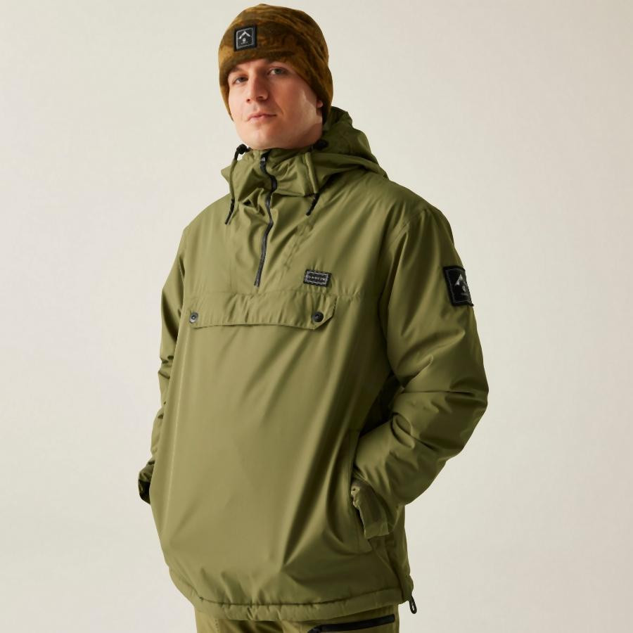 Dare2be Freeride II Jk Férfi síkabát 15.000 mm zöld