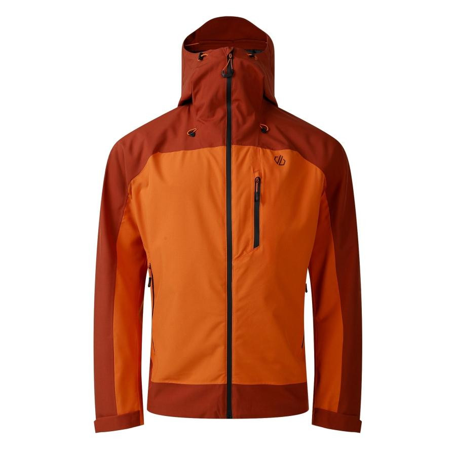 Dare2be Torrek III Jacket Férfi esőkabát 35000 mm vízálló narancs