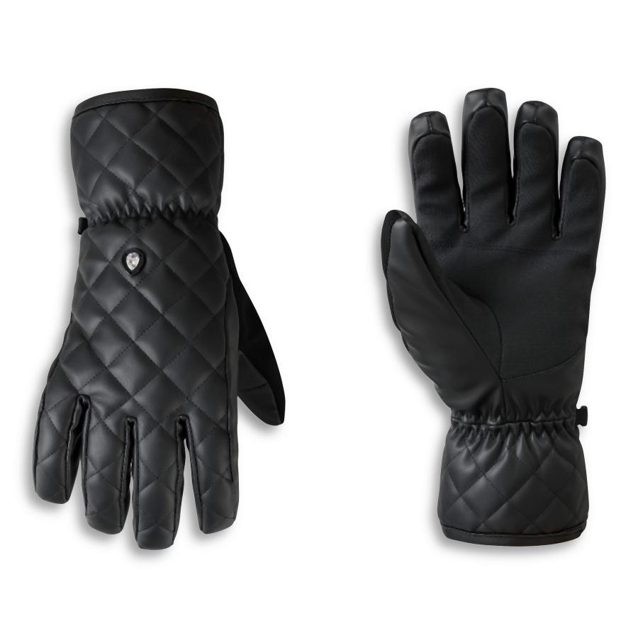 Dare2be Glitz Ski Glove Női mûbőr kesztyû fekete