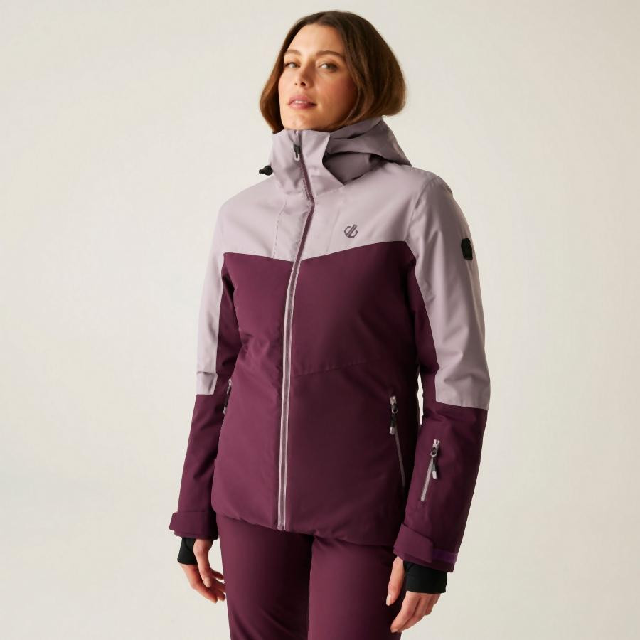 Dare2be Iced Jacket Női prémium síkabát bordó
