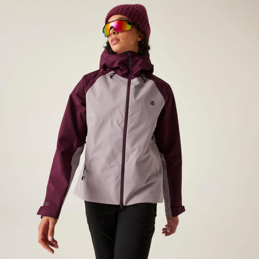 Dare2be Assert II Jacket Női prémium túrakabát bordó