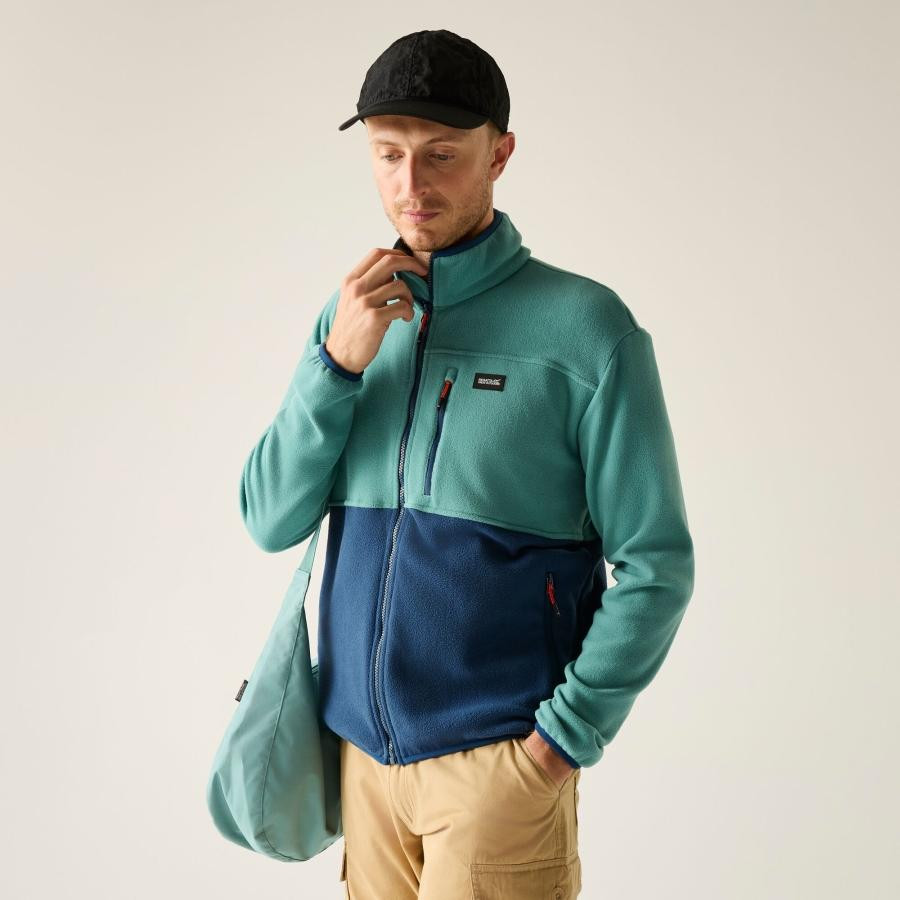 Regatta FrankieColourBlk Férfi pulóver zöld