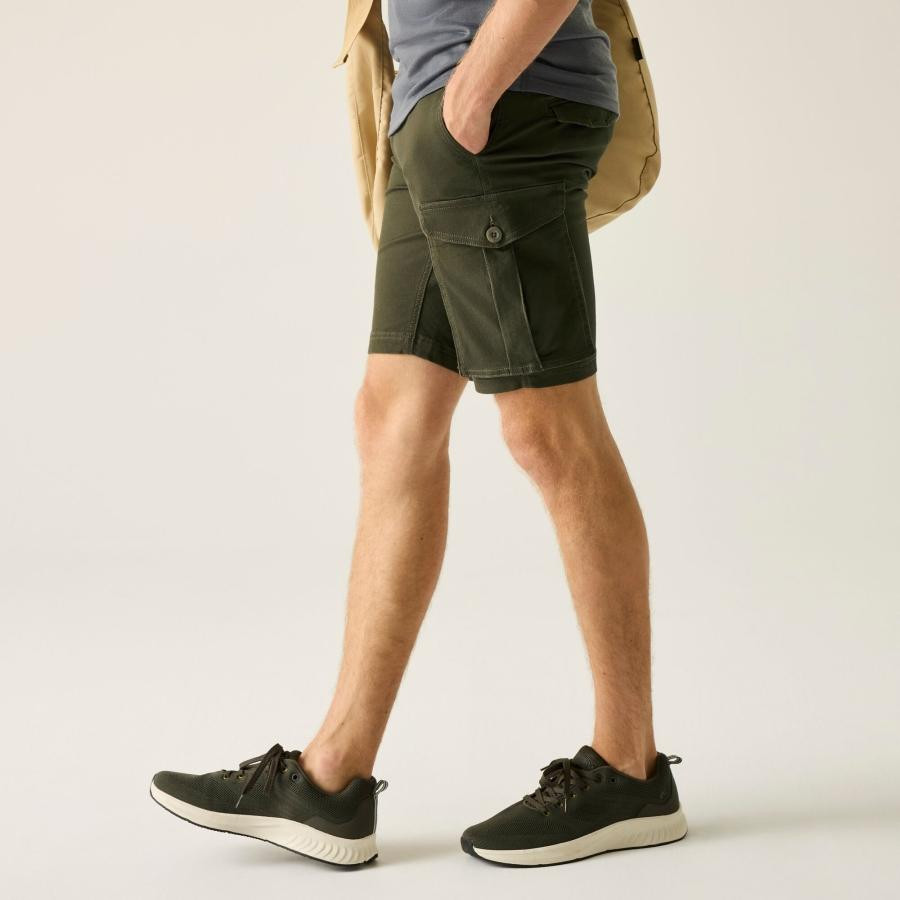 Regatta Bendrick Shorts Férfi rövidnadrág zöld