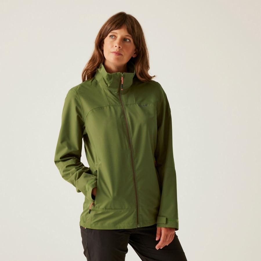 Regatta Women's Oakhowe Női esőkabát 10000 mm zöld